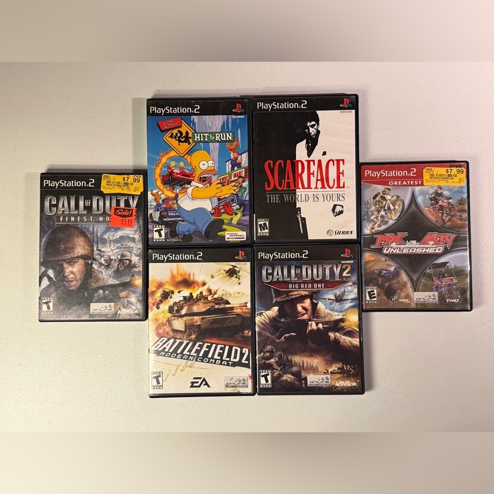 Sony PlayStation 2 Console with 4 Controllers 6 Games 3 Memory Cards - Picture 12 of 15